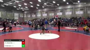 107 lbs Round Of 16 - Sajin Zacarias, Clovis West vs Dylan Barnes, Chaminade