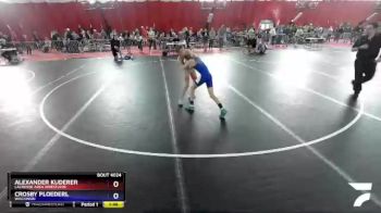 78 lbs Round 3 - Alexander Kuderer, LaCrosse Area Wrestlers vs Crosby Ploederl, Wisconsin