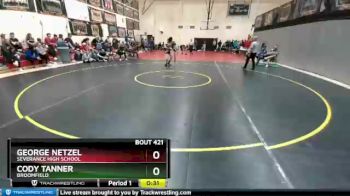 113 Boys Cons. Round 4 - Cody Tanner, Broomfield vs George Netzel, Severance High School