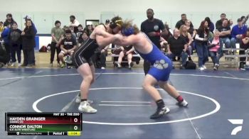 193 lbs Quarterfinal - Connor Dalton, U.P. Elite Wrestling vs Hayden Grainger, Shores WC