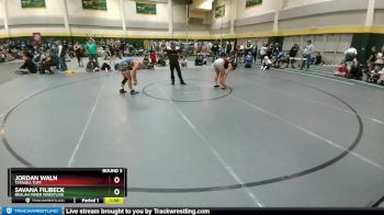 160 lbs Round 3 - Jordan Waln, Tatanka Tuff vs Savana Filibeck, Beulah Miner Wrestling