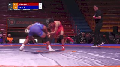 57kg - Darian Cruz, PUR vs Yuto Nishiuchi, JPN