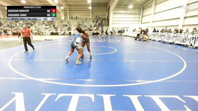 165 lbs Consi Of 16 #2 - Daegan Bishop, MD vs Arianna King, MD