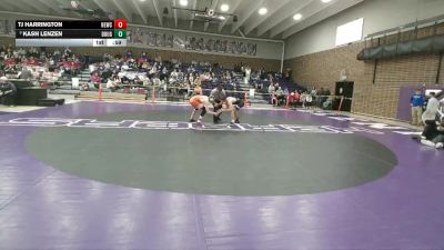150 lbs Cons. Semi - TJ Harrington, Newcastle vs Kash Lenzen, Douglas