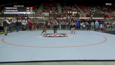 125 lbs Cons. Round 2 - Jeymi Rosales, Ulysses HS vs Kenzlie Crain, Lindsborg-Smoky Valley HS