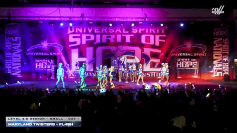 Maryland Twisters - Flash [2026 L4.2 Senior - Small Day 1] 2026 Spirit of Hope Grand Nationals