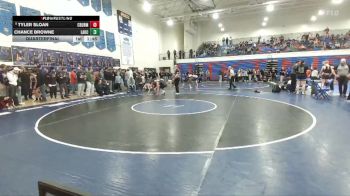 190 lbs Quarterfinal - Tyler Sloan, Columbia (Burbank) vs Chance Browne, Lake City