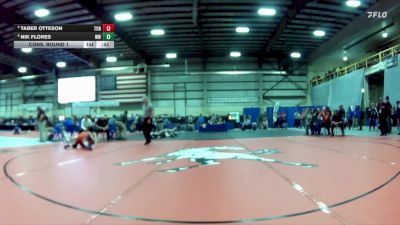 132 lbs Cons. Round 1 - Nik Flores, West Wendover vs Taber Otteson, Tonopah