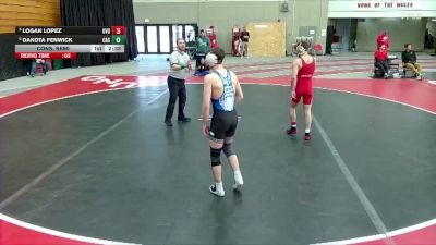 133 lbs Cons. Semi - Dakota Fenwick, Carl Albert vs Logan Lopez, Grand View