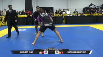Lucas Giorgio Charles Brey vs Mayid Abdol Kader 2026 Pan IBJJF Jiu-Jitsu No-Gi Championship