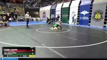 100 lbs Champ. Round 1 - Delanie Smith, Mid-Buchanan vs Kaiden Conard, El Dorado Springs