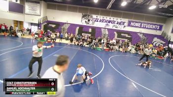 55 lbs Semifinal - Samuel Hochhalter, Brighton Wrestling Club vs Colt Christoffersen, Bear River Jr High Wrestling C