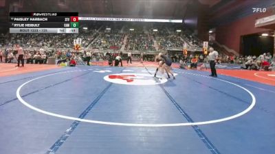 125 lbs Cons. Round 2 - Rylie Heibult, Campbell County vs Paisley Harbach, Star Valley