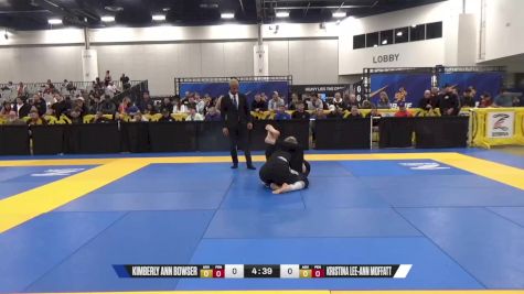 Kristina Lee-Ann Moffatt vs Kimberly Ann Bowser 2024 World IBJJF Jiu-Jitsu No-Gi Championship