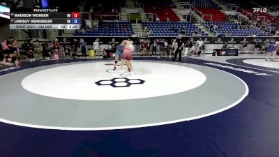 135 lbs Cons. Rd Of 32 - Madison Worden, NV vs Lindsay Henggeler, CO