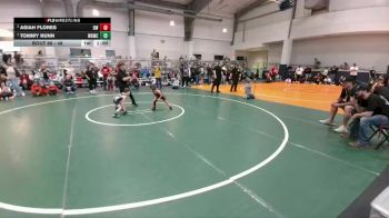 48 lbs 3rd Place Match - Tommy Nunn, West Amarillo Wrestling Club vs Asiah Flores, Dumas Wrestling