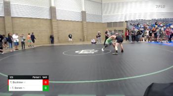 123 lbs Cons. Round 6 - Tommy Banas, Providence Catholic vs Travis Bucklew, Vinton County