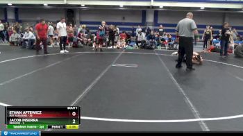 115 lbs Round 1 (8 Team) - Ethan Aftewicz, Mat Assassins vs Jacob Inserra, Rednose