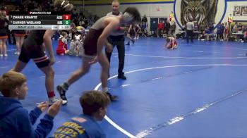 144 lbs Cons. Semi - Carver Wieland, Independence vs Chase Krantz, Assumption, Davenport