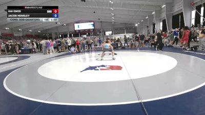 138 lbs Cons. Sub-quarters - Kai Enos, Dawg House vs Jacob Hensley
