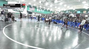 190 lbs Quarterfinal - Shawki Hubbard, Canyon Springs vs Matt Meza, Bonita