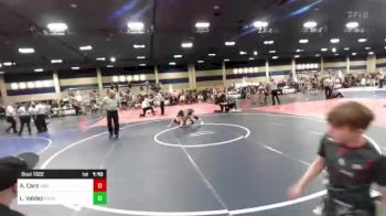 145 lbs Rr Rnd 2 - Lillian Valdez, Evergreen Valley WC vs Angellina Caro, Swamp Monsters WC