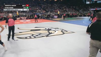 Semifinal - Kyra Hains, Lincoln East vs Makayla Dixon, Ralston