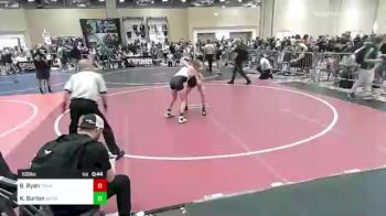 106 lbs Consi Of 16 #2 - Brandon Ryan, Team SoCal vs Kolter Burton, American Falls WC