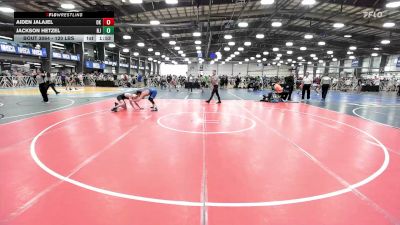 120 lbs Round Of 128 - Aiden Jalajel, OK vs Jackson Hetzel, NJ