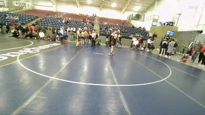 144 lbs Champ. Round 3 - Dylan Behling, Emery vs Krew Venz, Morgan