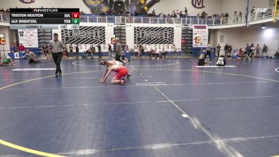 107 lbs Consy 4 - Triston Mouton, Baylor-TN vs Jax Brentzel, Penn Trafford