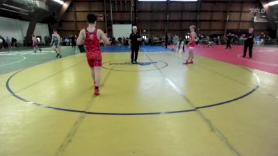 140 kg Rr Rnd 1 - Thunder Page, South Central Punishers vs Jayden Thiel, Onteora Middle School