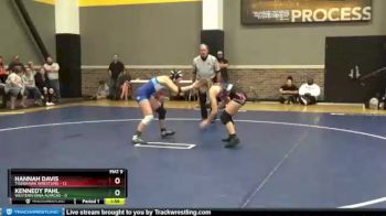 112 lbs Round 5 (6 Team) - Kennedy Pahl, Western Iowa Alpacas vs Hannah Davis, TigerHawk Wrestling