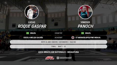 Vinicius Panoch vs Lucas Roque Gaspar 2025 ADCC Brazilian Nationals