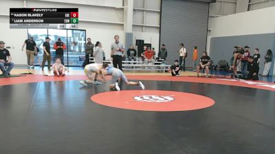 132 lbs Cons. Quarters - Kason Blakely, Eastern Oregon Elite vs Liam Anderson, 208 Spartan WC