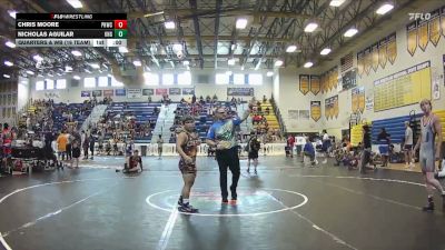 150 lbs Quarters & Wb (16 Team) - Nicholas Aguilar, Team Kong vs CHRIS MOORE, Palm Harbor WC