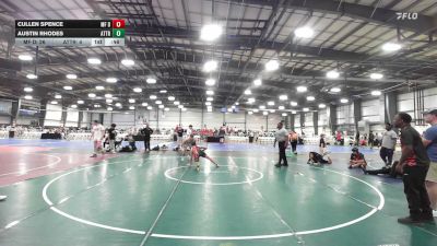 160 lbs Rr Rnd 3 - Cullen Spence, MF Dynasty Black - HSB vs Austin Rhodes, Attrition Wrestling Scar - HSB