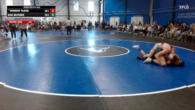 Elite 184 lbs Quarterfinal - Robert Flege, Wisconsin-La Crosse vs Zak McPhee, Wisconsin-Eau Claire