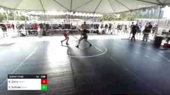 109 lbs Quarterfinal - Kaden Curry, Monster Garage vs Calen Sullivan, Champ Academy