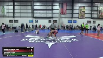 85 lbs 1st Place Match - Bret Bednarczyk, Hanover Hawkeye vs Braidyn Taby, Rampage