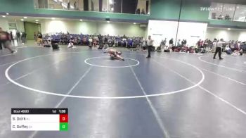 132 lbs Round Of 128 - Shaun Quirk, NJ vs Collin Guffey, CA