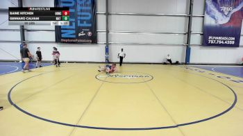 90 lbs Rr Rnd 2 - Baine Kitchen, OBWC vs Gennaro Calvani, Mat Warriors PWC MS