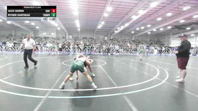 106 lbs Rr Rnd 2 - Jack Queen, CentralMD Red vs Ryder Hartman, Triumph Blue