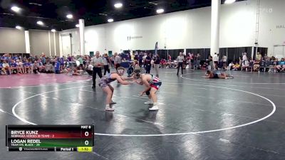 157 lbs Round 4 (8 Team) - Logan Redel, Team STL Black vs Bryce Kunz, Nebraska Heroes (B Team)