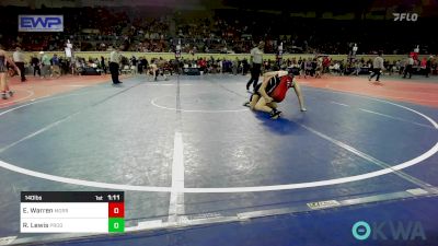 140 lbs Semifinal - Emmitt Warren, Morrison Takedown Club vs Rosco Lewis, Prodigy Elite Wrestling