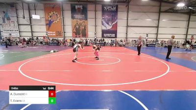 114 lbs Consi Of 32 #2 - Abby Dumont, RI vs Taryn Evans, CA