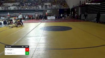 152 lbs Prelims - Damon Wright, St. Benedict`s Prep vs Cole Owens, Rabun Gap - Nacoochee School