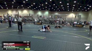 107 lbs Cons. Semi - Bently Nowak, The Untouchables vs Nicholas Wade, Simmons Academy Of Wrestling