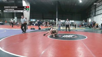 215 lbs 3rd Place Match - Vake Martin, Richmond Wrestling Club vs Kenneth Hamilton, Dukes Wrestling