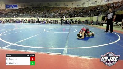 85 lbs Round Of 16 - Carsten Reiss, Keystone Wrestling Club vs Elliott Gibson, Owasso Takedown Club